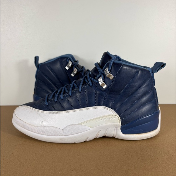 Jordan Other - Nike Air Jordan 12 Men's Size 9 Retro Indigo 2020 Sneakers 130690-404
